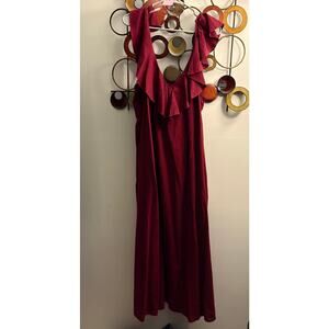D22 Universal Threads xxl maroon midi dress